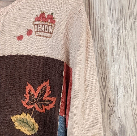 Vintage Alfred Dunner Autumnal Sweater - Picture 7 of 9